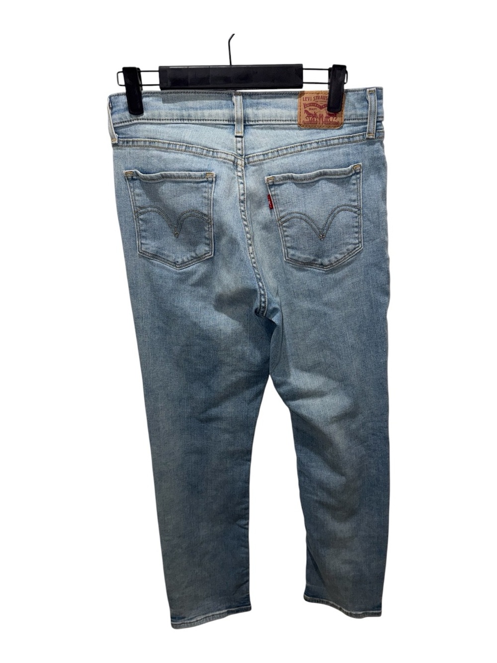 Levi’s Classic Straight High Rise Light Wash Straight Leg Jeans Size 6 - Picture 4 of 5